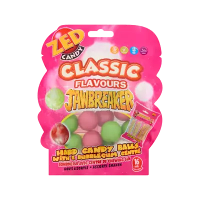 Zed Candy Classic Flavours Jawbreaker 16 Stuks