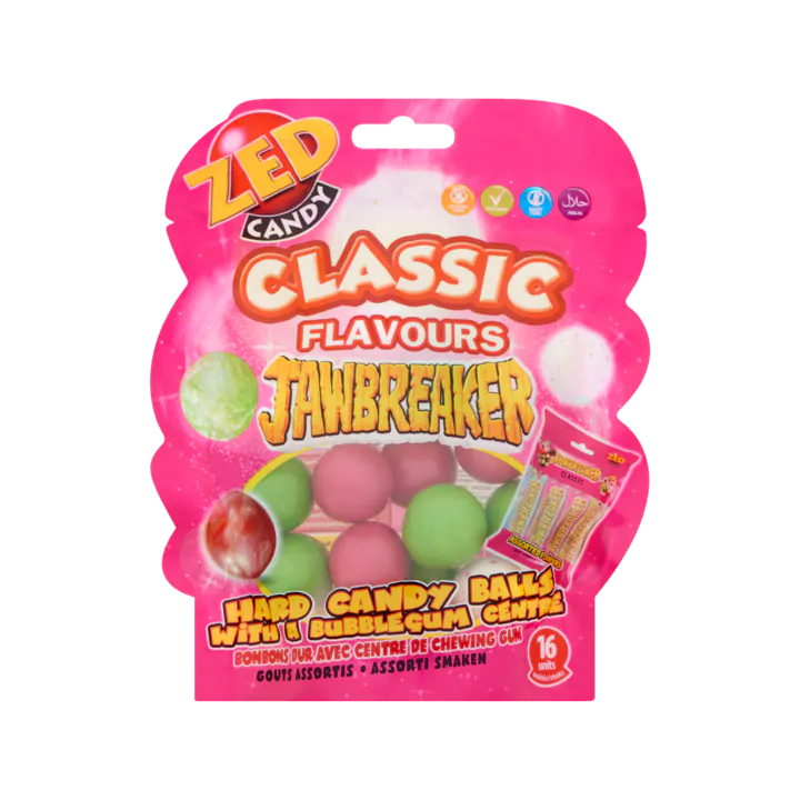 Zed Candy Classic Flavours Jawbreaker 16 Stuks