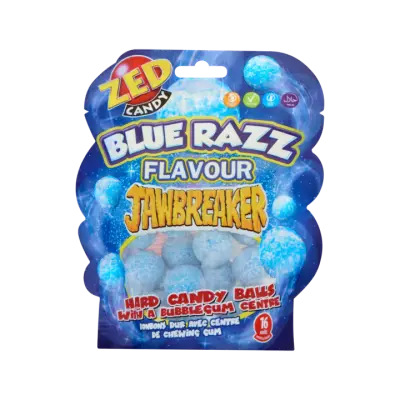 Zed Candy Blue Razz Flavour Jawbreaker 16 Stuks