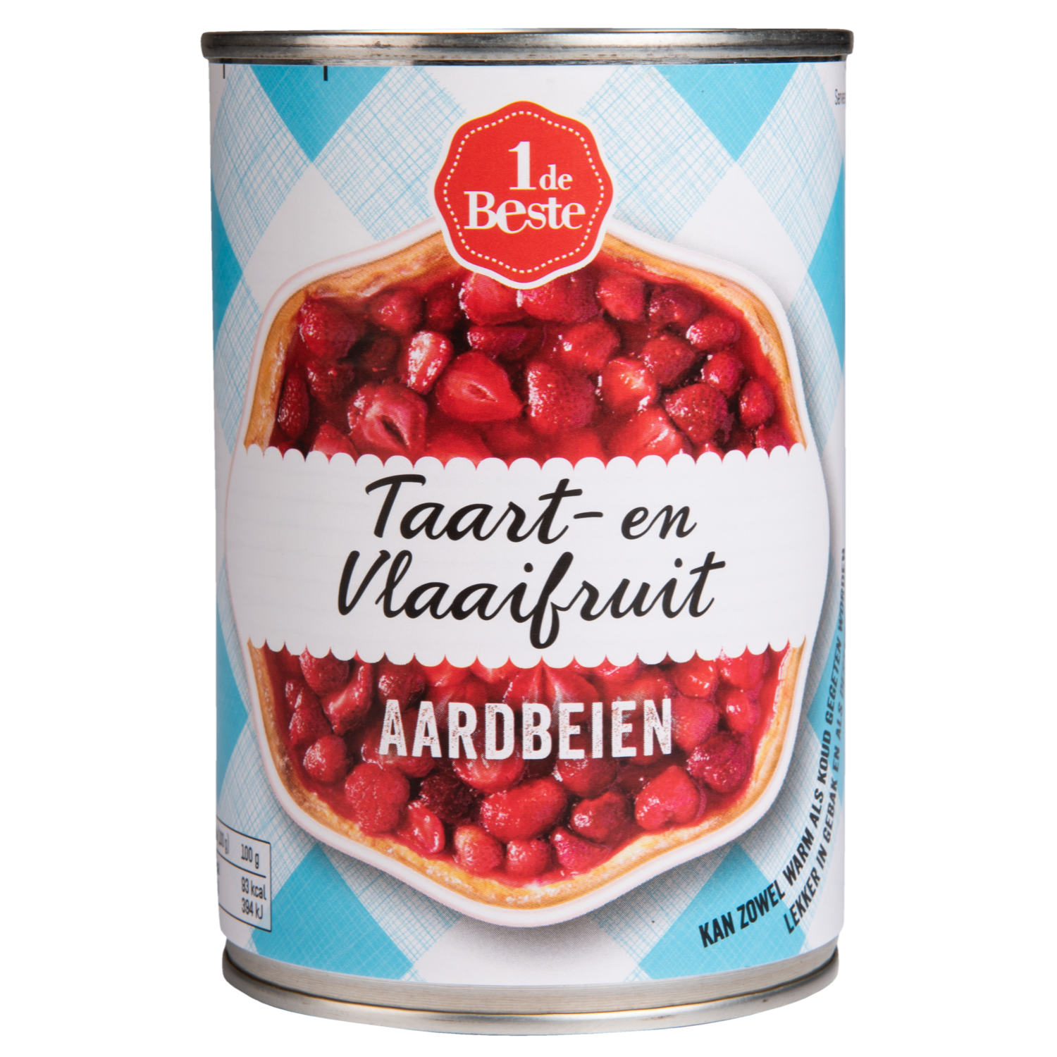 Huismerk Taart & vlaaifruit aardbeien