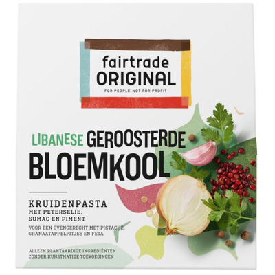 Fairtrade Original Libanese geroosterde bloemkool paste