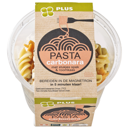 Huismerk Spirelli carbonara