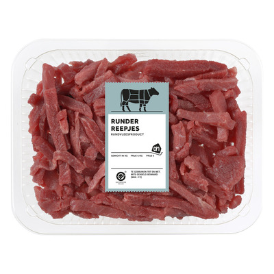 Huismerk Runderreepjes naturel