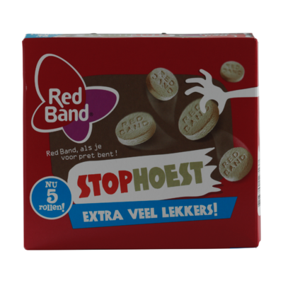 Red Band Stophoest 5 Rollen 40 g