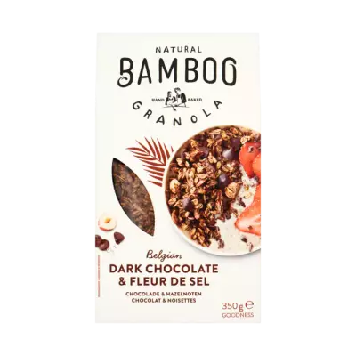Bamboo Granola Belgian Dark Chocolate & Fleur de Sel