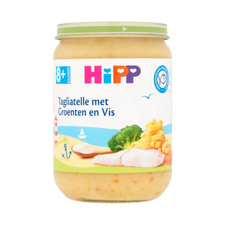 HiPP Tagliatelle met Groenten en Vis 8+ Maanden