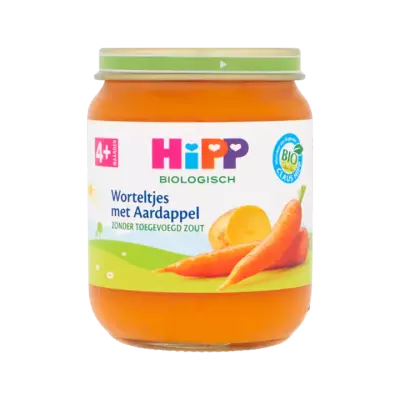 HiPP Biologisch Worteltjes met Aardappel 4+ Maanden