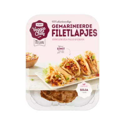 Huismerk Veggie Chef Gemarineerde Filetlapjes