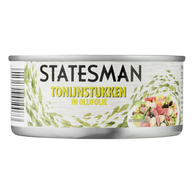 Statesman Tonijn stukken in olijfolie 160gr