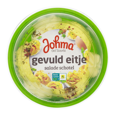 Johma Gevuld eitje saladeschotel