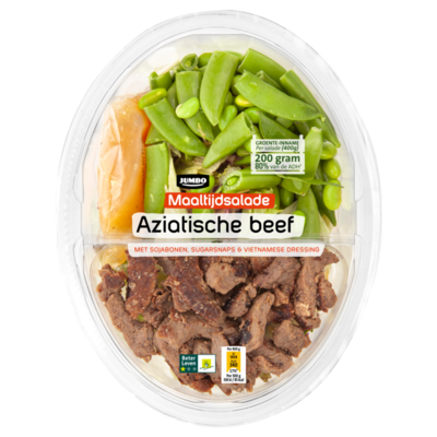 Huismerk Maaltijdsalade Aziatische Beef