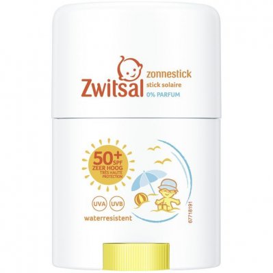 Zwitsal Spf 50+ 0%pafrum zonnestick