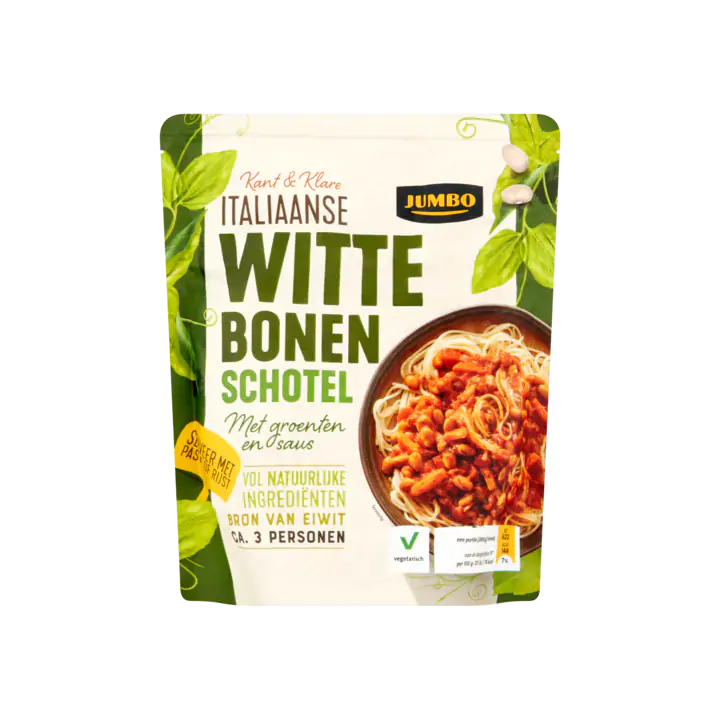 Huismerk Kant & Klare Italiaanse Witte Bonenschotel
