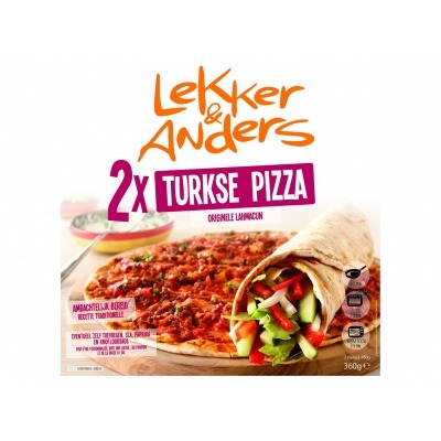 Lekker & Anders Turkse pizza