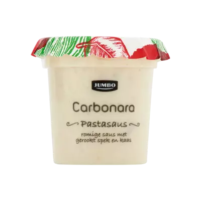 Huismerk Carbonara Pastasaus