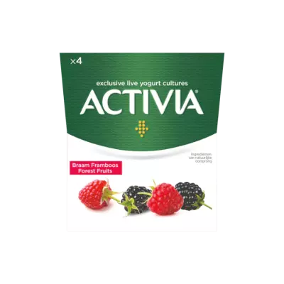 Activia Braam Framboos Forest Fruits