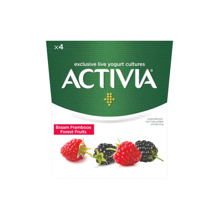 Activia Braam Framboos Forest Fruits