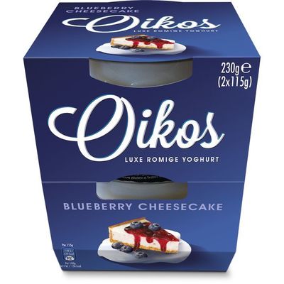 Oikos blueberry cheesecake