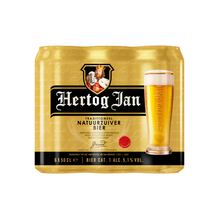 Hertog Jan Traditioneel Natuurzuiver Bier Blikken