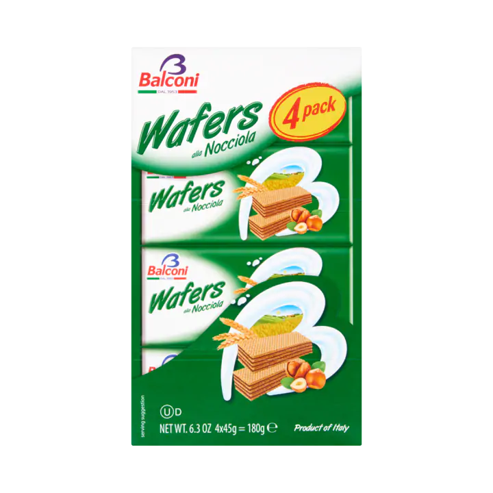 Balconi Wafers alla Nocciola