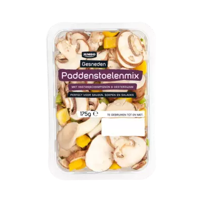 Huismerk Gesneden Paddenstoelenmix