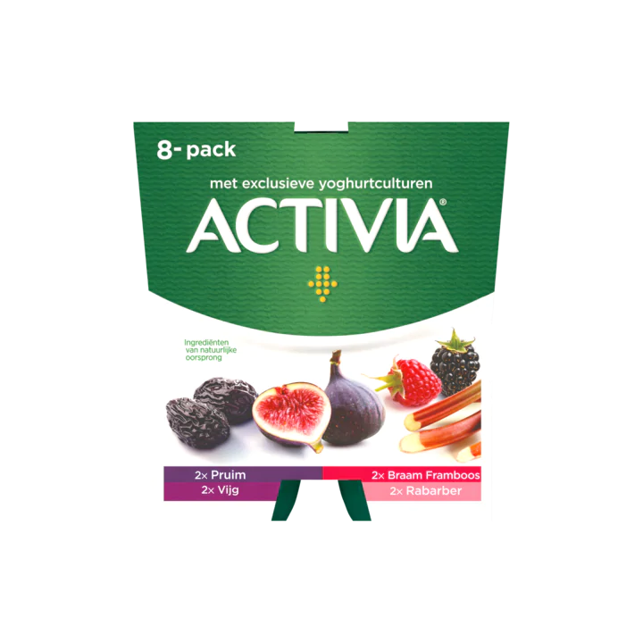 Activia Pruim, Braam Framboos, Vijg, Rabarber