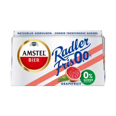 Amstel Radler Fris 0.0 Bier Grapefruit Blik