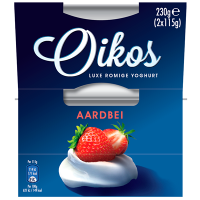 Danone Oikos aardbei