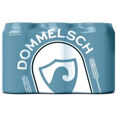 Dommelsch 0,0% blik sixpack