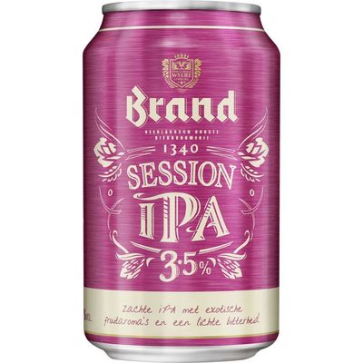 Brand Session ipa blik