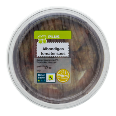 Huismerk Gehaktballetjes in tomatensaus