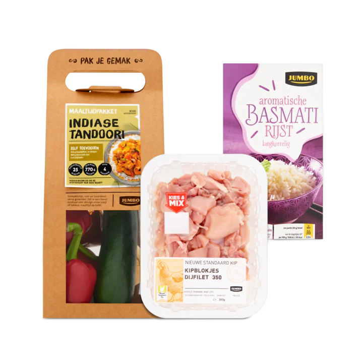 Huismerk Maaltijdpakket Indiase Tandoori Compleet