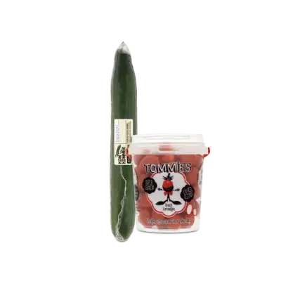 Huismerk Komkommer en Snacktomaatjes