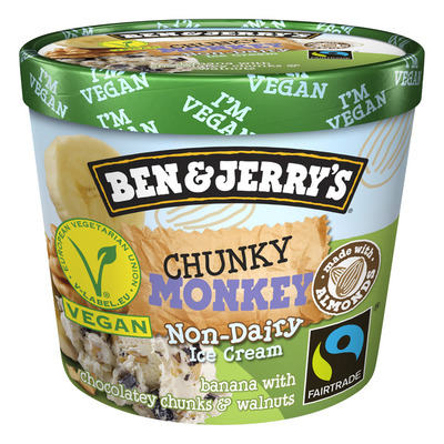 Ben & Jerry's Non dairy chunky monkey