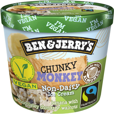 Ben & Jerry's Non dairy chunky monkey