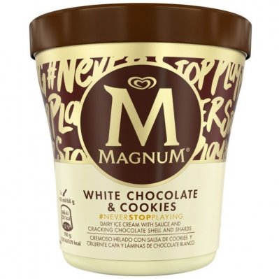 Magnum White choc cookies