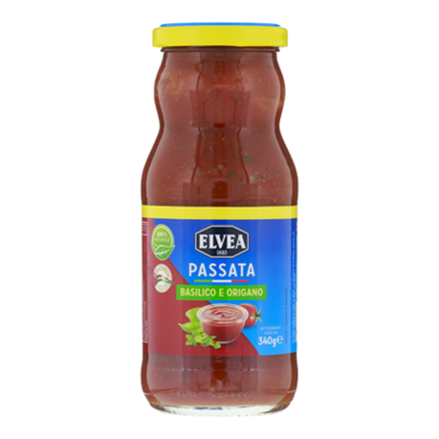 ELVEA Passata gez. tomaat basilicum oregano
