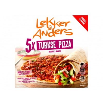 Lekker & Anders Turkse pizza