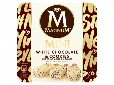Magnum Mini white cookies