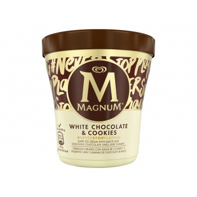 Magnum Pint white cookies