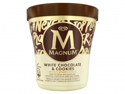 Magnum Pint white cookies