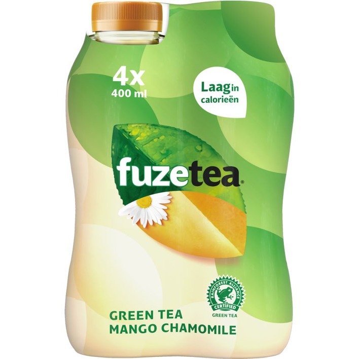 Fuze Tea Green mango chamomile 4-pack