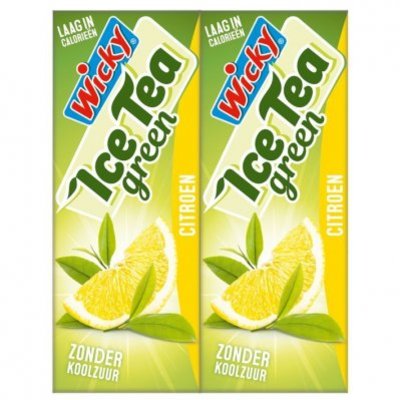 Wicky Ice tea green citroen 10-pack