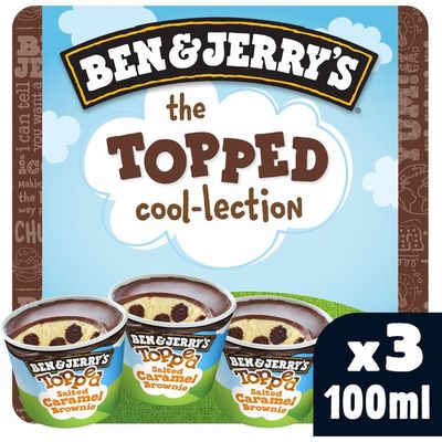 Ben & Jerry's Topped salted brownie