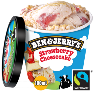 Ben&Jerry's Ijs Strawberry Cheesecake Fairtrade