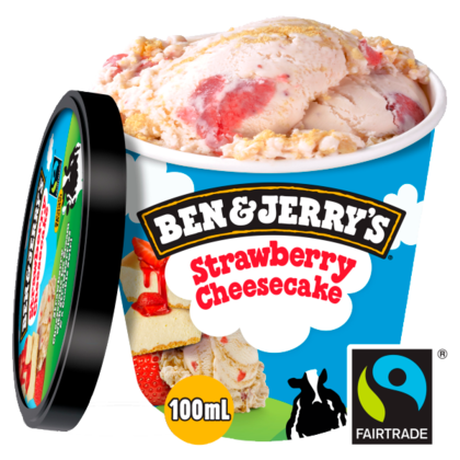 Ben&Jerry's Ijs Strawberry Cheesecake Fairtrade