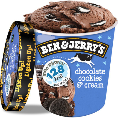 Ben & Jerry's IJs moophoria chocolate cookies & cream