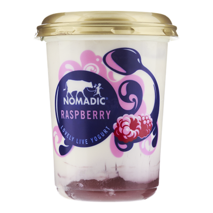 Nomadic Foods Layered yoghurt raspberry