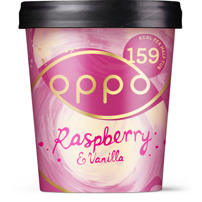 Oppo Raspberry & vanilla ice cream
