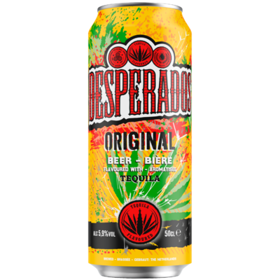 Desperados Tequila flavoured